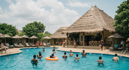 Pool Party Atmosphere